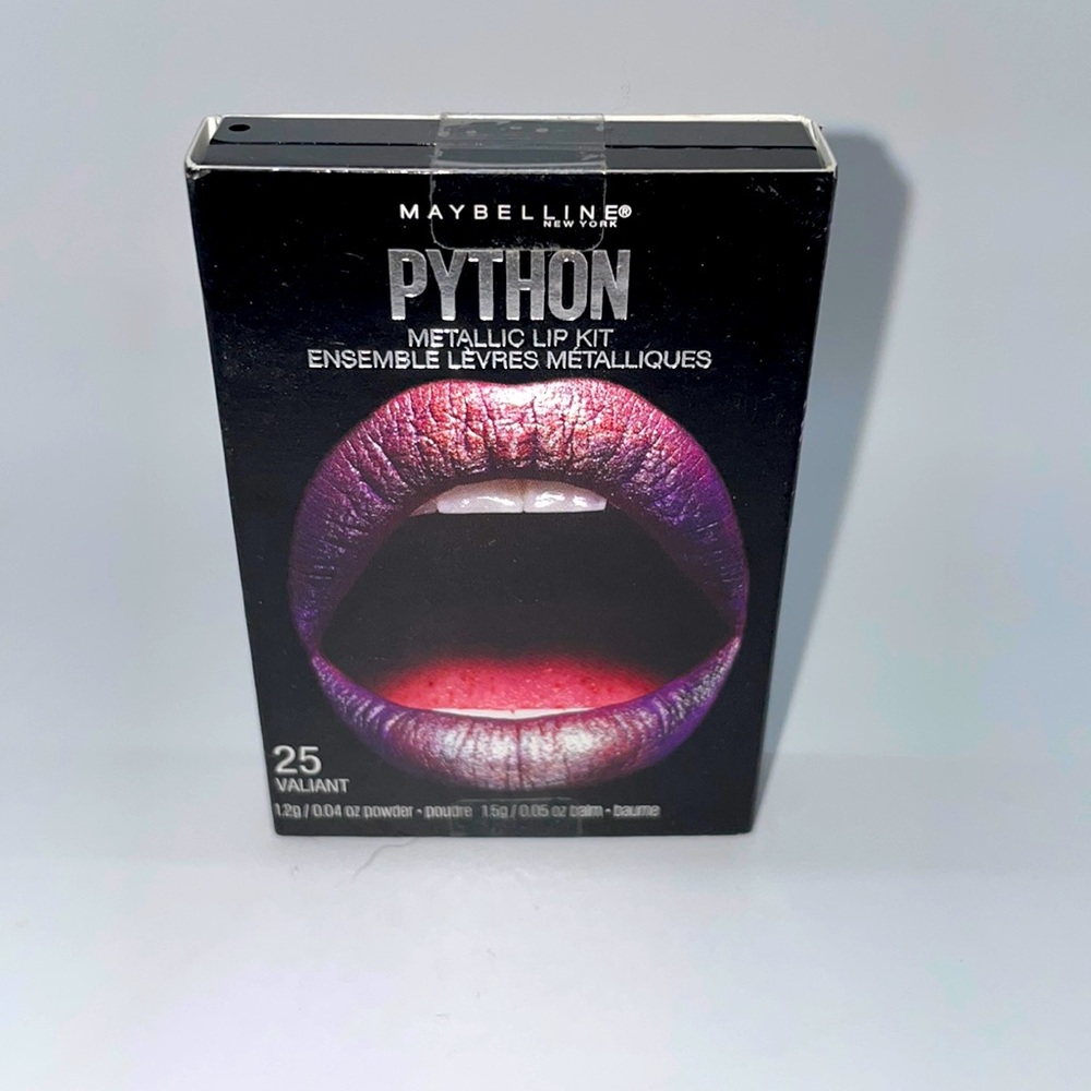 Maybelline Lip Studio Python Metallic Lip Kit, Valiant